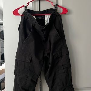 Black Cargo Pants Size 26x30